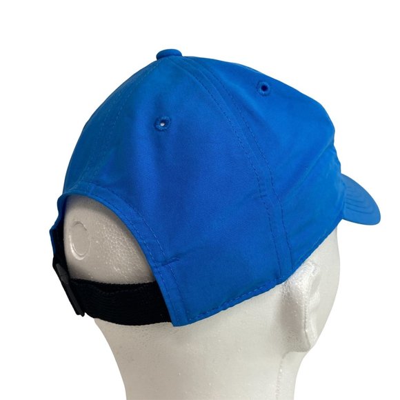 Nike S1ze Heritage86 Hat Blue Youth Metallic Logo Strapback Cap - Picture 3 of 9